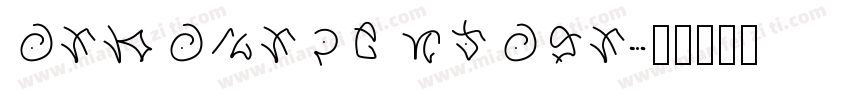 Atlantis Heart字体转换